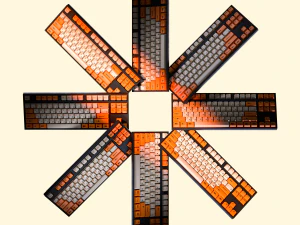 China para jogos de teclado com &oacute;tima ilumina&ccedil;&atilde;o Modelo 3D