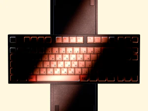 China para jogos de teclado com &oacute;tima ilumina&ccedil;&atilde;o Modelo 3D