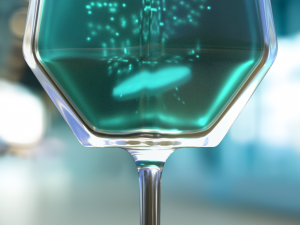 Cocktails jus fruits cup glass fresh toxic 3D Model