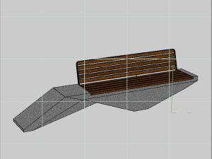 STREET URBAN FURNITURE 3D Model