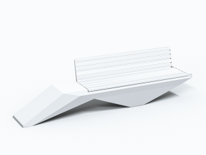 STREET URBAN FURNITURE 3D Model