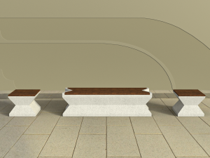 Urbanism furniture product 3D Model