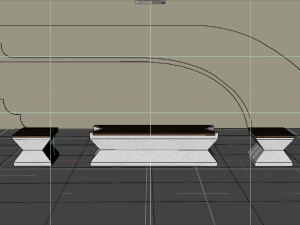 Urbanism furniture product 3D Model