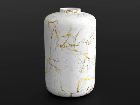 Vases flowers collection 3D Model