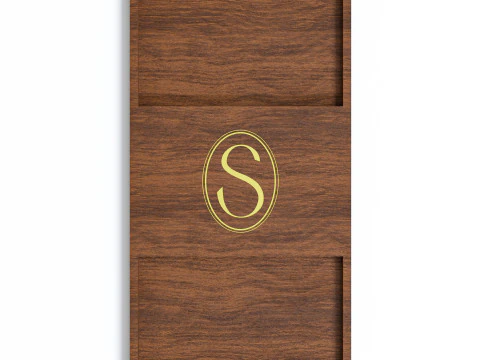 Porta-faturas de restaurante Modelo 3D