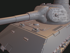 vk 10001 p tanks mammut 3D Baskı Modeli