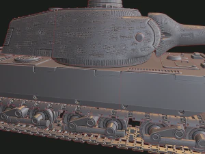 vk 10001 p tanks mammut 3D Print Model