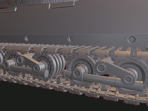 vk 10001 p tanks mammut 3D Baskı Modeli