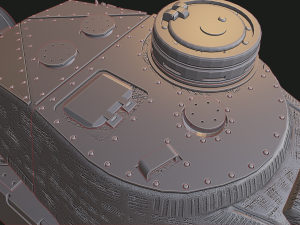 vk 10001 p tanks mammut 3D Baskı Modeli