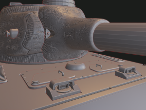 vk 10001 p tanks mammut 3D Baskı Modeli