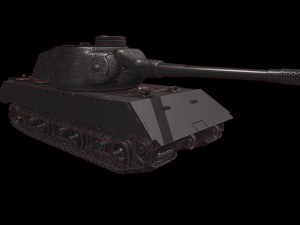 vk 10001 p tanks mammut 3D Baskı Modeli