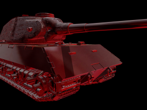 vk 10001 p tanks mammut 3D Baskı Modeli