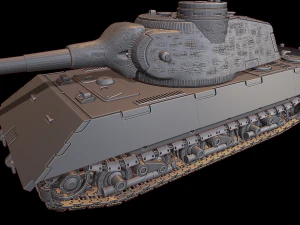 vk 10001 p tanks mammut 3D Print Model