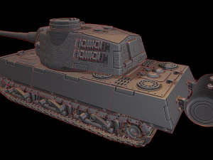 vk 10001 p tanks mammut 3D Print Model