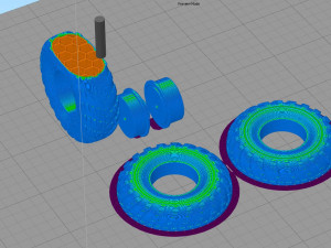 maz 537 truck 3D Baskı Modeli