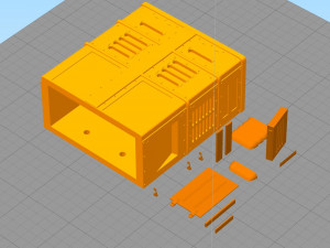 maz 537 truck 3D Baskı Modeli