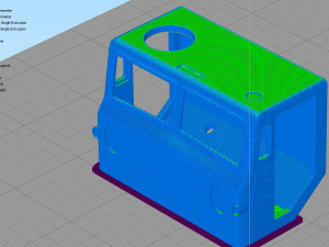 maz 537 truck 3D Baskı Modeli
