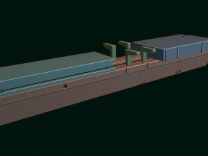 maz 537 truck 3D Baskı Modeli