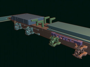 maz 537 truck 3D Baskı Modeli