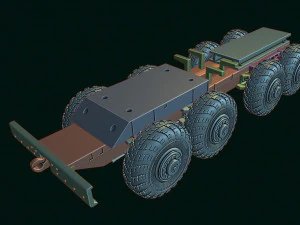 maz 537 truck 3D Print Model