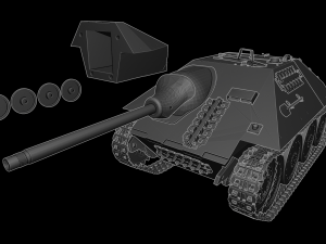 hetzer tanks 3D Print Model