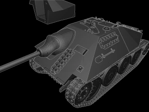 hetzer tanks 3D Print Model