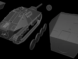 hetzer tanks 3D Print Model