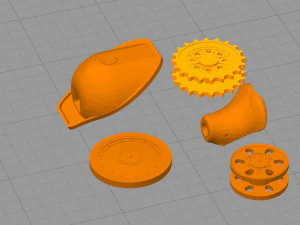 hetzer tanks 3D Print Model