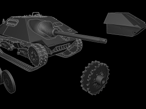 hetzer tanks Modelo de impresión 3D