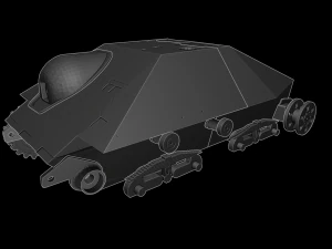 hetzer tanks 3D Print Model