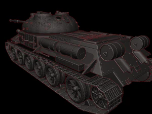 t 34 62 tanks 3D Print Model