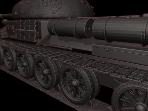 t 34 62 tanks 3D Print Model
