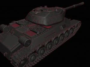 tanques &eacute; 4 Modelo de Impressão 3D