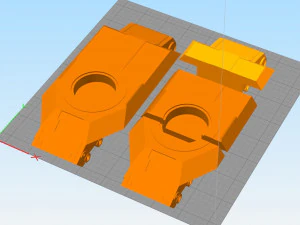 tanques &eacute; 4 Modelo de Impressão 3D