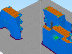 tanques &eacute; 4 Modelo de Impressão 3D