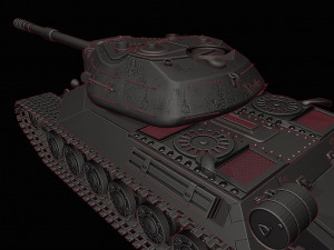 tanks is 4 Modelo de impresión 3D