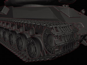 tanks is 4 Modelo de impresión 3D