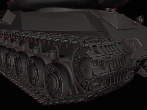 tanques &eacute; 4 Modelo de Impressão 3D