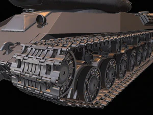 tanques &eacute; 4 Modelo de Impressão 3D