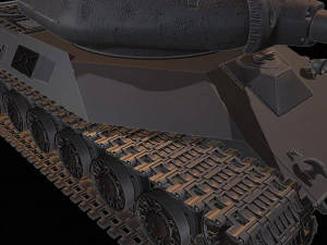tanques &eacute; 4 Modelo de Impressão 3D