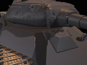 tanques &eacute; 4 Modelo de Impressão 3D