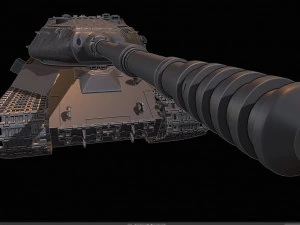 tanques &eacute; 4 Modelo de Impressão 3D