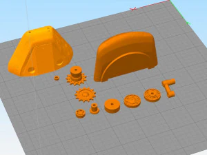 tanques &eacute; 4 Modelo de Impressão 3D