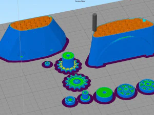 tanques &eacute; 4 Modelo de Impressão 3D