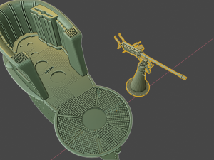 u boot 3D-Druckmodell