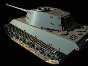 king tiger 2 tanks 3D Print Model