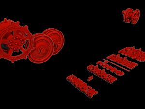 king tiger 2 tanks 3D Print Model