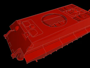 king tiger 2 tanks 3D Print Model