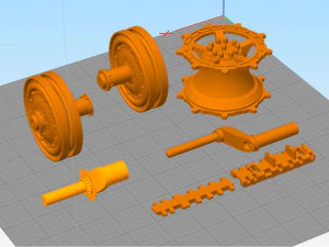 king tiger 2 tanks 3D Print Model
