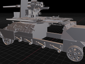t 34 flask 88 tanks 3D Print Model